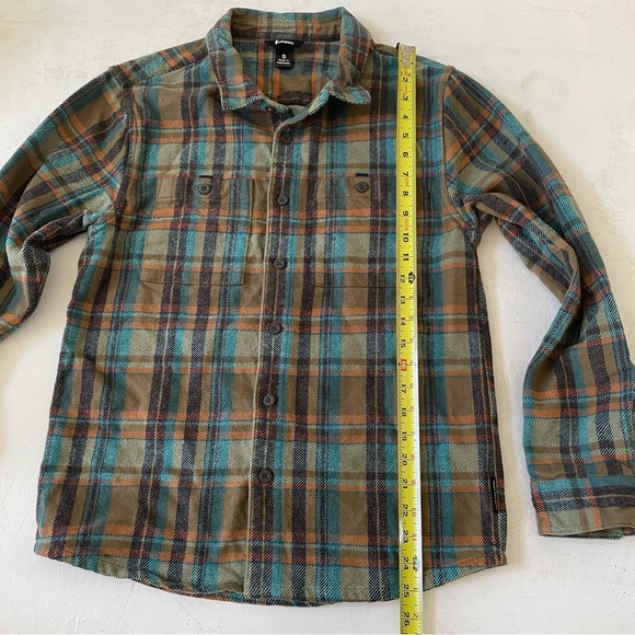 Cotopaxi Men's Mero Organic Flannel Shirt - Oak Plaid Size S - Picture 8 of 11